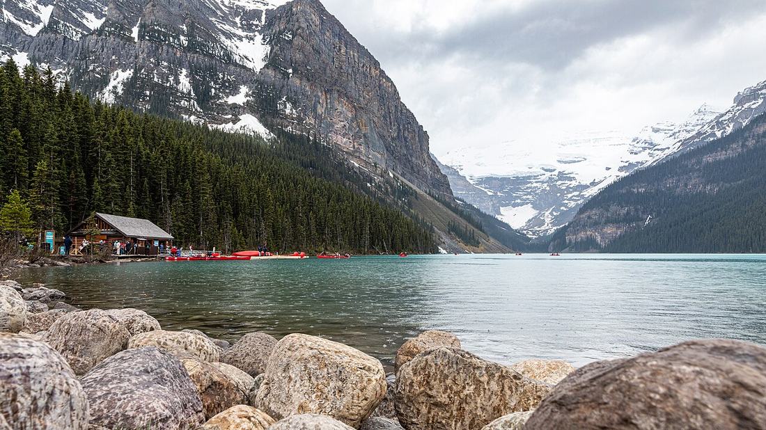 Lake Louise and the Rocky Mountains